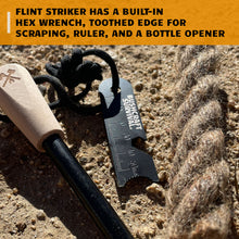 Load image into Gallery viewer, Bushcraft Survival Fire Starter & Tinder Rope Combo - Bushcraft Survival